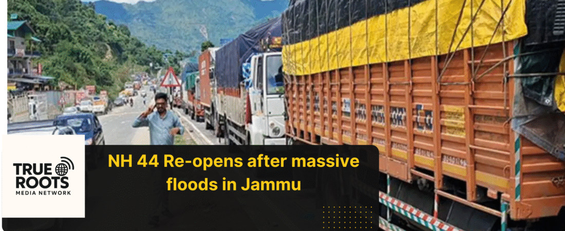 Relief on the Horizon: Jammu-Srinagar NH-44 Reopens After Nine-Day Blockade Amid Flood Devastation and Fruit Industry Losses