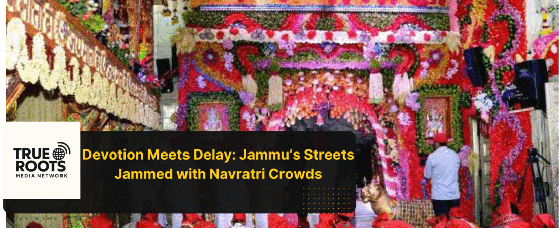Navratri Traffic Chaos: Jammu’s Roads Clog as Devotees Flood Temples