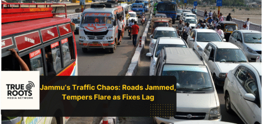 Jammu’s Streets Stuck in Gridlock