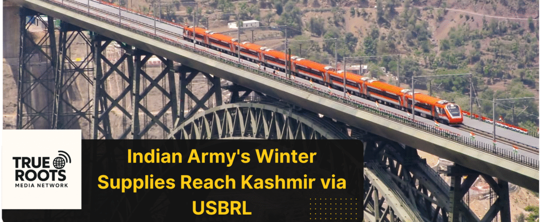 USBRL Freight Triumph: 753 MT Army Supplies Reach Kashmir, Paving Way for Apple Exports Amid Highway Woes