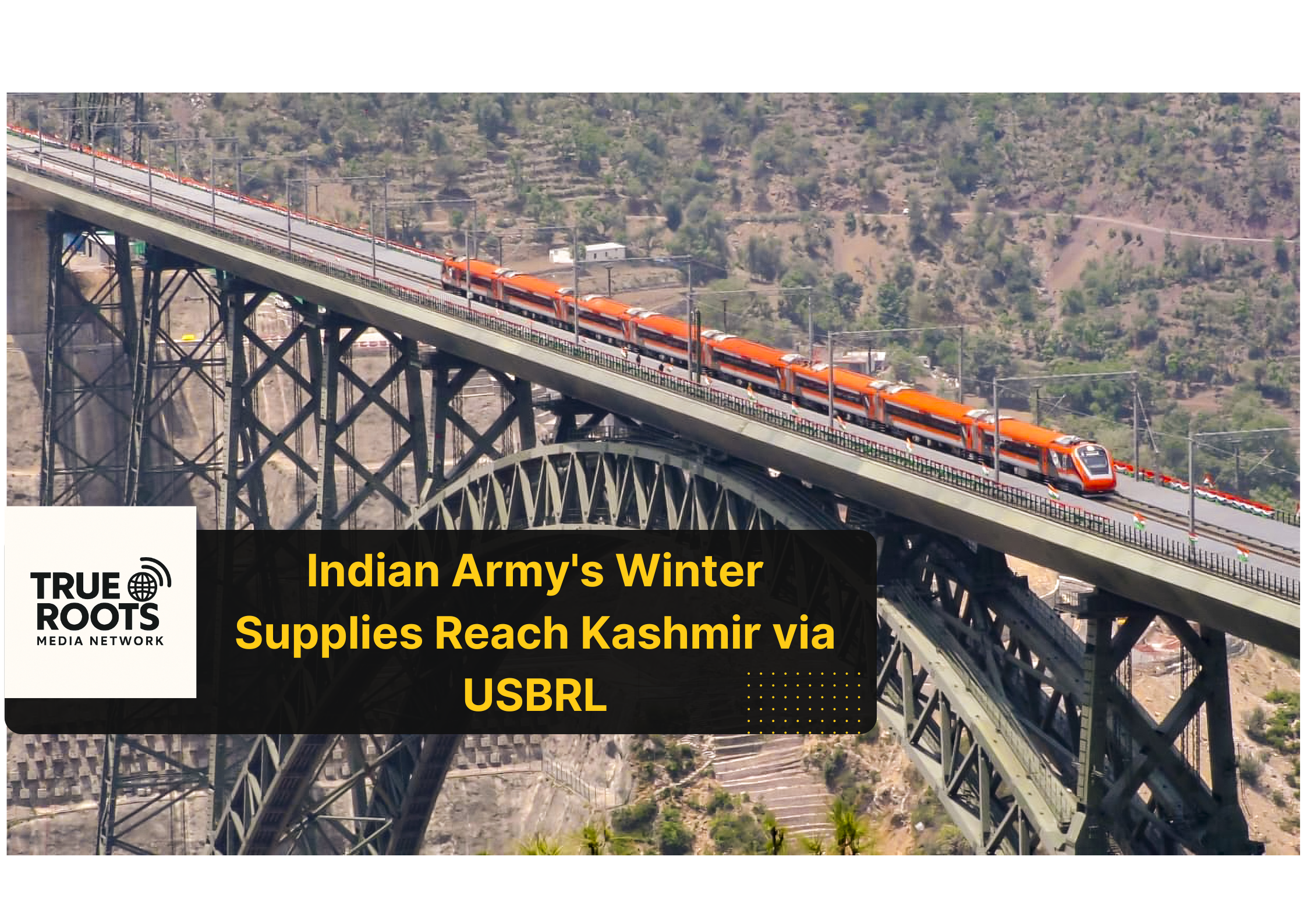 USBRL Freight Triumph: 753 MT Army Supplies Reach Kashmir, Paving Way for Apple Exports Amid Highway Woes