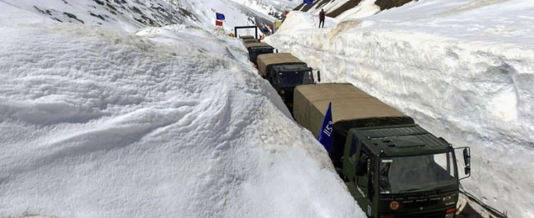 Ladakh Braces for Harsh Winter: Zojila Pass Closed, Supply Chains Strained by Snow