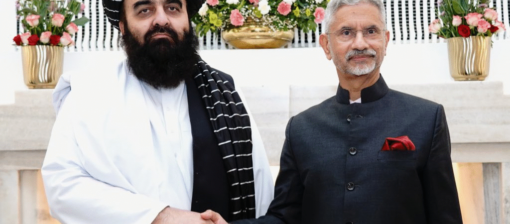 Taliban FM Muttaqi Meets Jaishankar: India Upgrades Kabul Mission to Full Embassy, Signals Thaw in Ties