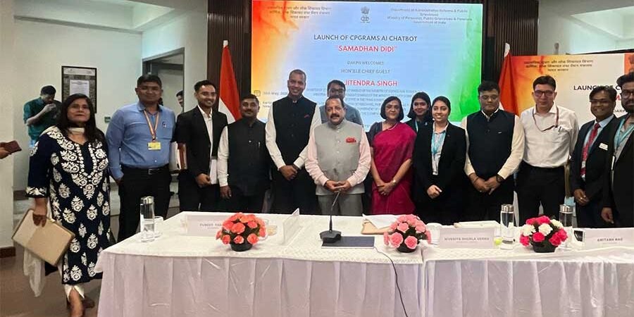 “Samadhan Didi” is an AI chatbot launched to help common people file government complaints easily in their own language without any confusion.