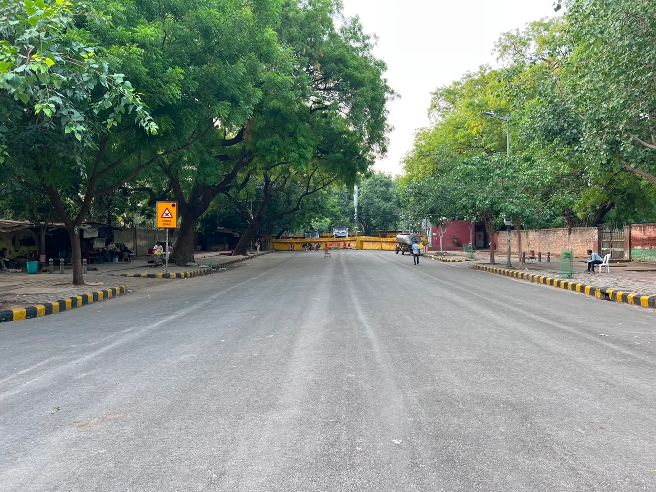 Ground Report: Heavy Security Presence, But No Protesters Yet at Jantar Mantar