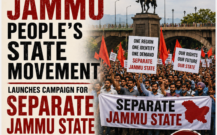 Separate Jammu State Demand Gains Momentum as Citizens Gather at Tawi Bridge