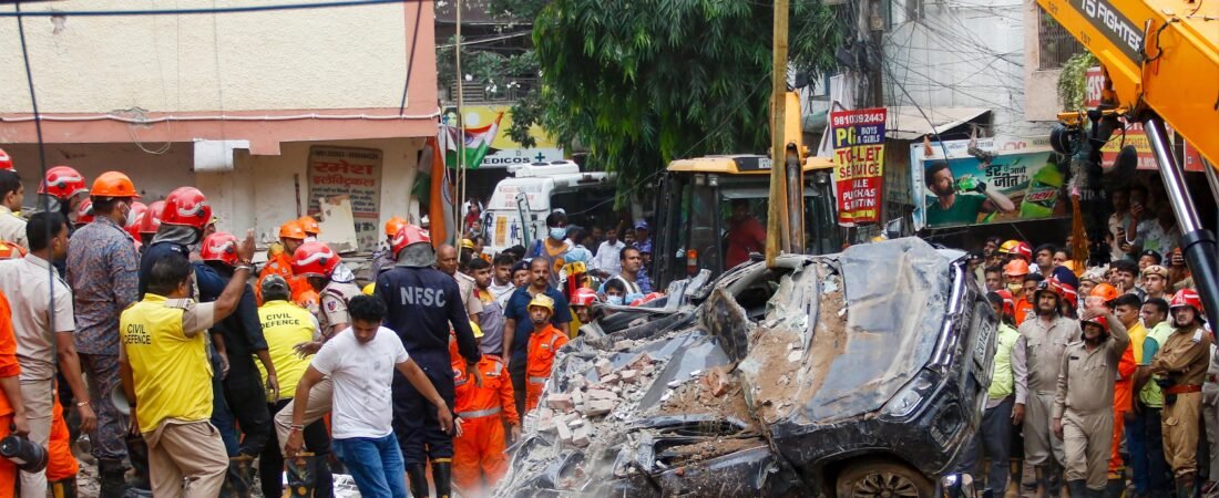 Delhi Police Issues Lookout Notice Against Owner Following Fatal South Delhi Building Collapse