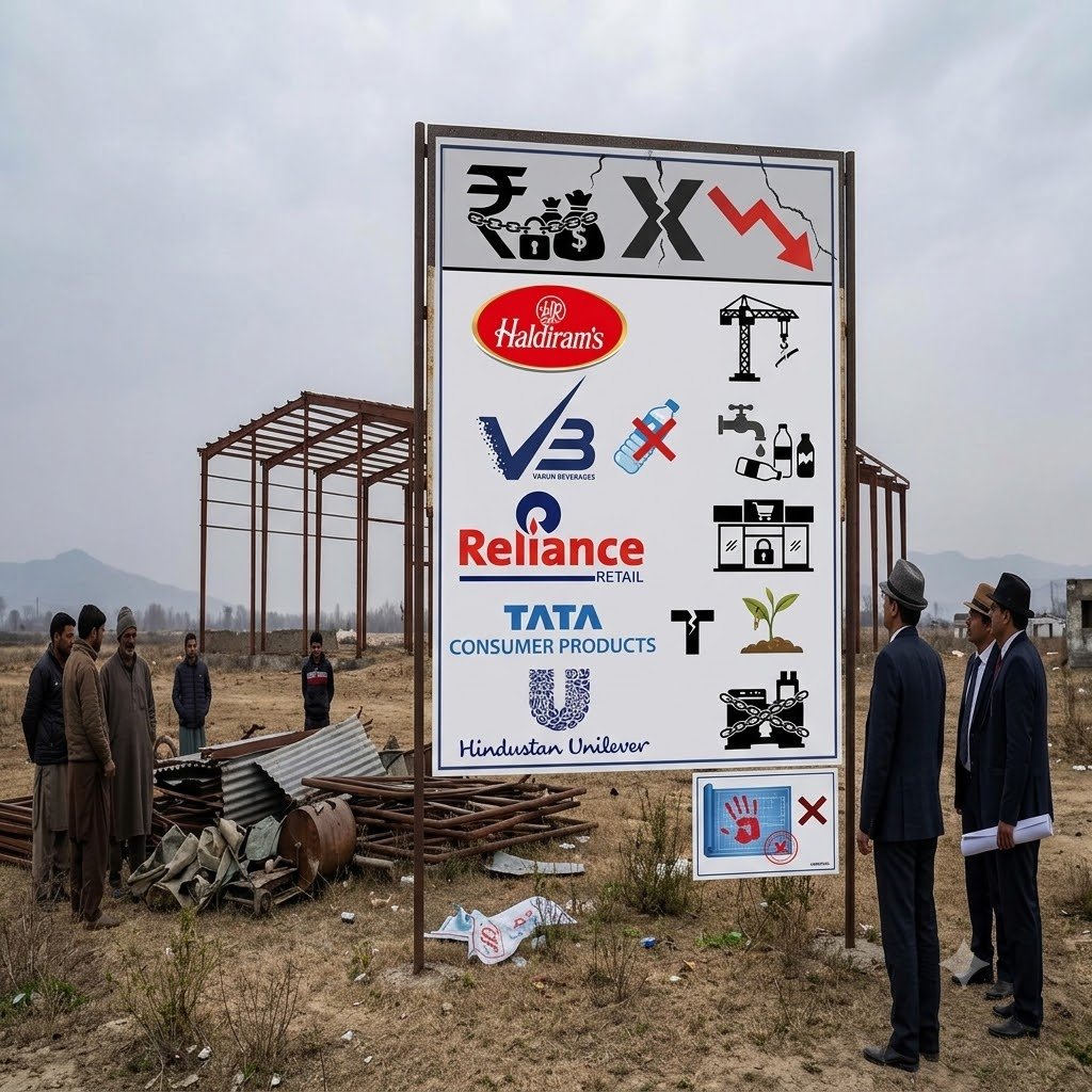 Rs 600 Crore Investment MoUs Fail to Take Off in J&K; Haldiram Surrenders Land