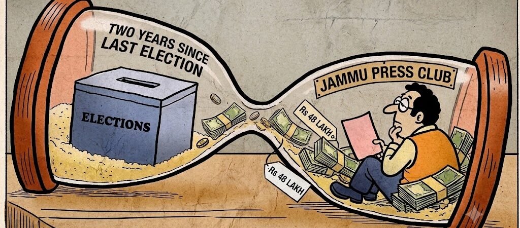 Jammu Press Club Yet to Hold Elections After Two Years and ₹48 Lakh Expenditure