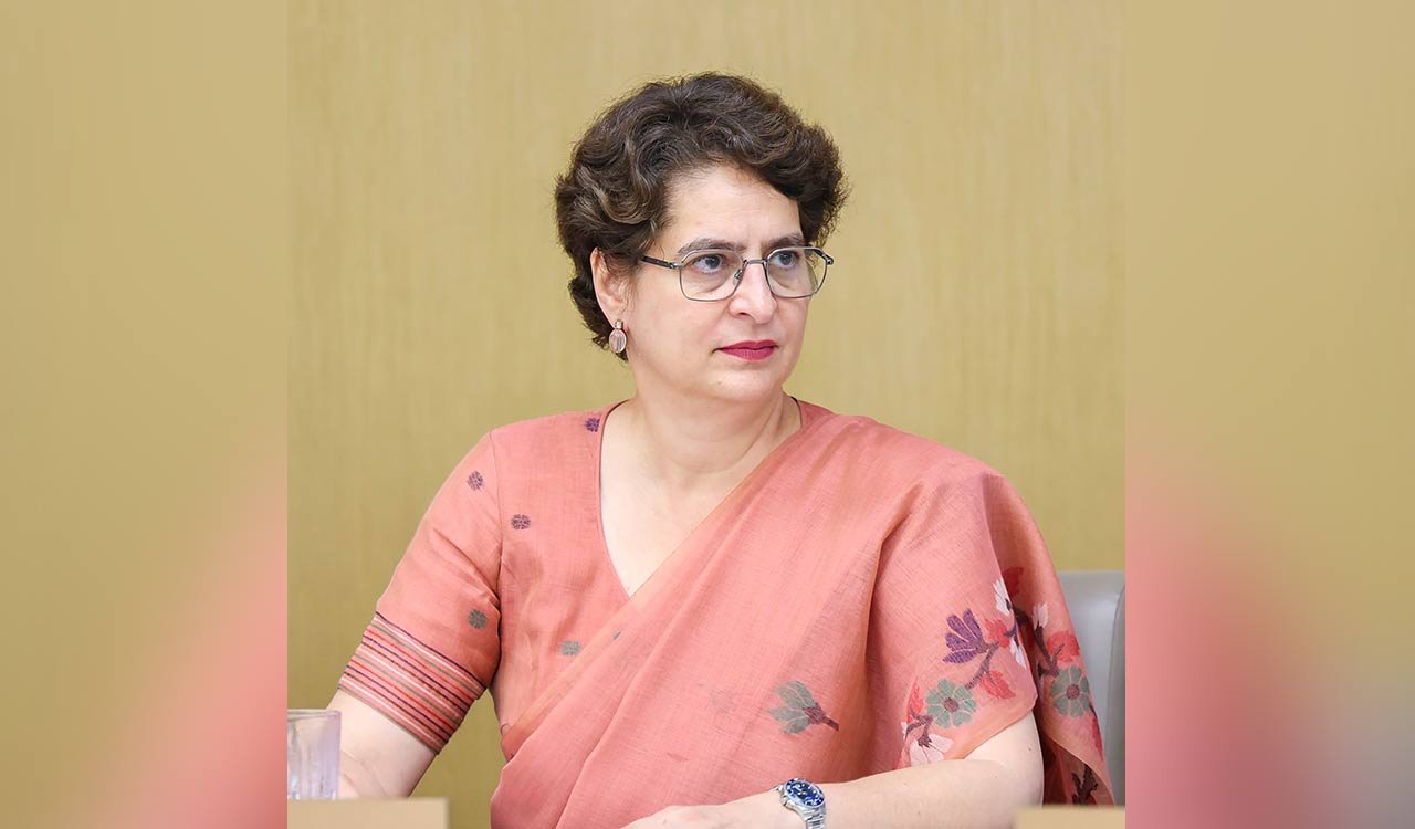 Priyanka Gandhi’s Office Issues Warning Against Deepfake Investment Scams