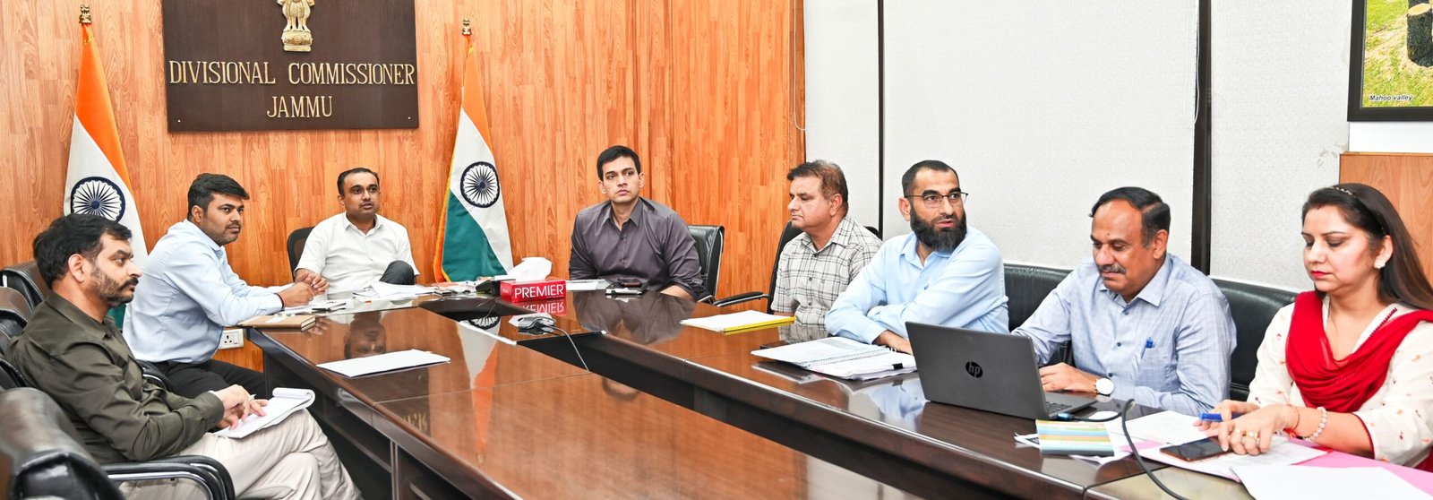 Div Com Ramesh Kumar Reviews Progress of National Clean Air Program in Jammu, Approves New Traffic and Greenery Initiatives
