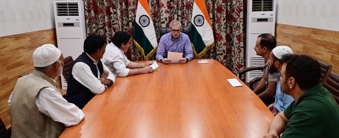J&K Chief Minister Omar Abdullah Meets Legislators and Delegations to Discuss Public Issues