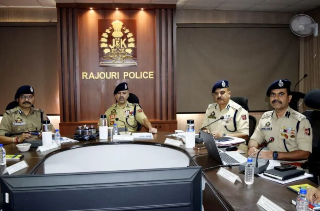 DGP J&K Reviews Security Situation and Anti-Terror Operations in Rajouri