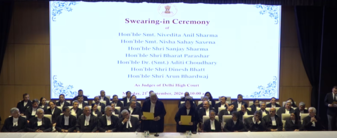 Delhi High Court Gets Seven New Judges, Working Strength Rises to 50 Against Sanctioned 60