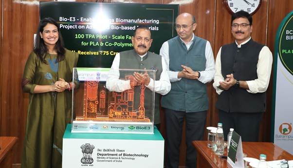 Union Minister Dr. Jitendra Singh Formalises Commercial Launch of Biodegradable Plastic, Marks Milestone in Recycling Economy