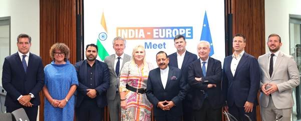 European Parliament Delegation Meets Union Minister Dr. Jitendra Singh to Advance India-EU Free Trade Agreement