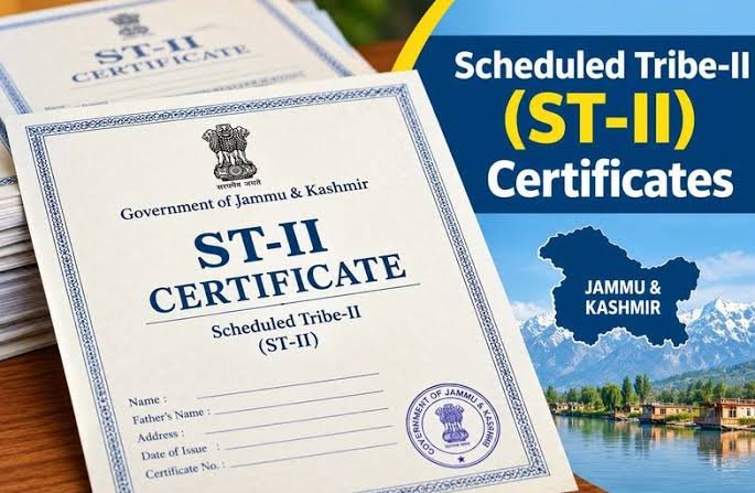 J&K Government Issues Over 5.73 Lakh ST-II Certificates to Pahari Ethnic Groups, Jammu Division Leads