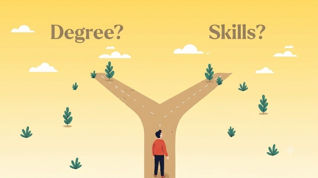A Degree Matters. So Does Knowing How to Do Something.