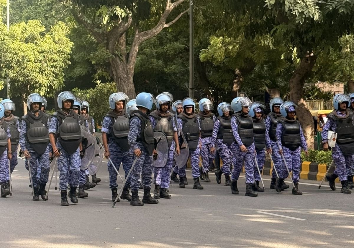Massive Security Deployment in Delhi Ahead of CJP’s ‘Tiranga’ March: 6,000 Cops, 220 CAPF Companies on Alert