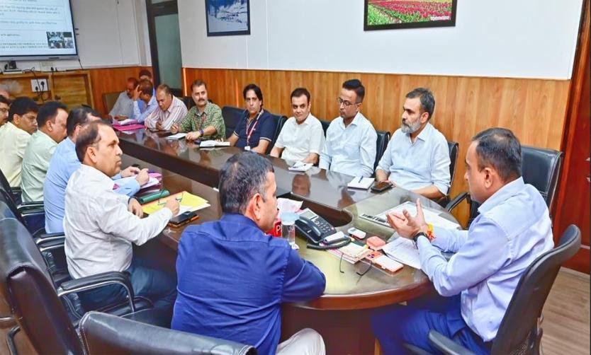 Div Com Jammu Reviews Action Plan for Innovative Farmer-Centric Use of AgriStack Data
