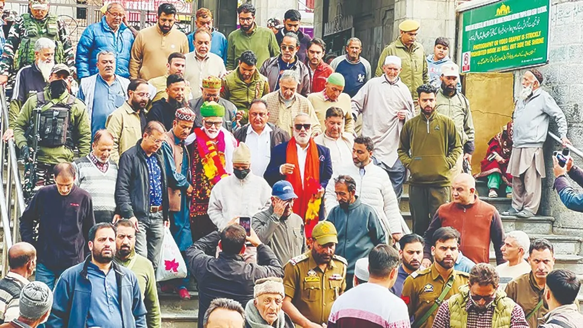 Ali Mohammad Sagar Visits Srinagar City; Reviews Development Projects After Assuming Ministerial Portfolio