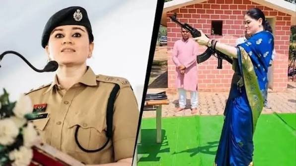 Show-Cause Notice Issued After Chhattisgarh IPS Officer Fires AK-47 During Dussehra Ritual