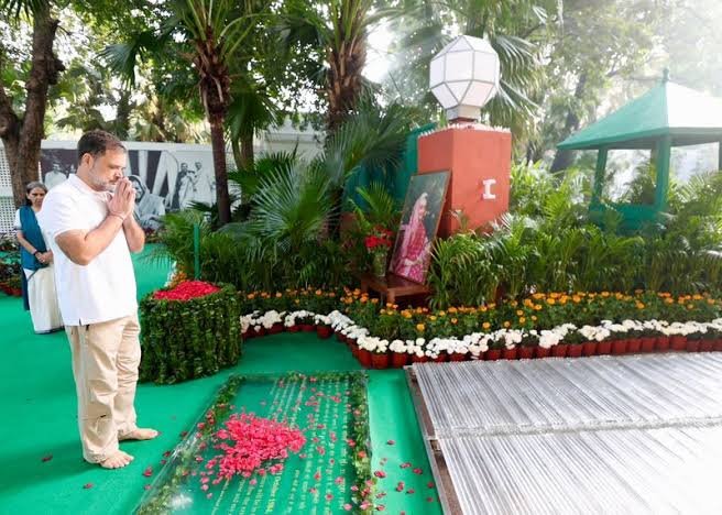 Rahul Gandhi’s Emotional Tribute to Indira Gandhi: “What a beautiful gift you gave me Dadi”
